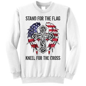 Stand For The Flag Kneel For The Cross Sweatshirt