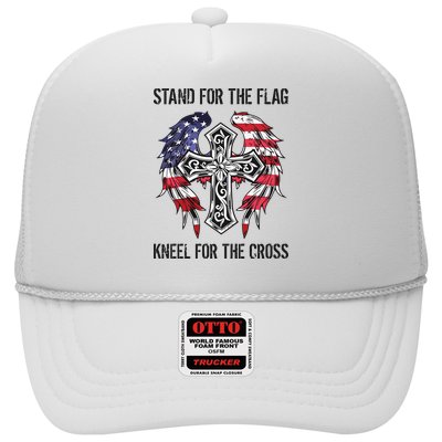 Stand For The Flag Kneel For The Cross Trucker Hat