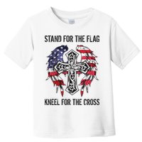 Stand For The Flag Kneel For The Cross Toddler T-Shirt