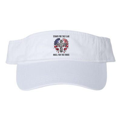 Stand For The Flag Kneel For The Cross Visor