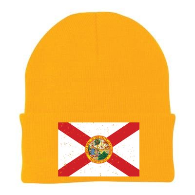 State Flag Tees Vintage Florida Fl State Flag Knit Cap Winter Beanie