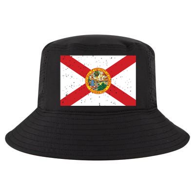 State Flag Tees Vintage Florida Fl State Flag Cool Comfort Performance Bucket Hat