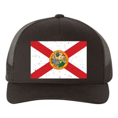 State Flag Tees Vintage Florida Fl State Flag Yupoong Adult 5-Panel Trucker Hat