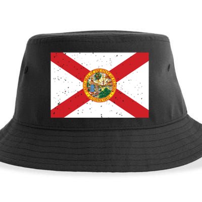 State Flag Tees Vintage Florida Fl State Flag Sustainable Bucket Hat