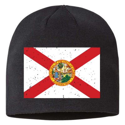 State Flag Tees Vintage Florida Fl State Flag Sustainable Beanie