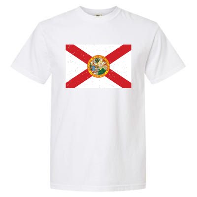 State Flag Tees Vintage Florida Fl State Flag Garment-Dyed Heavyweight T-Shirt