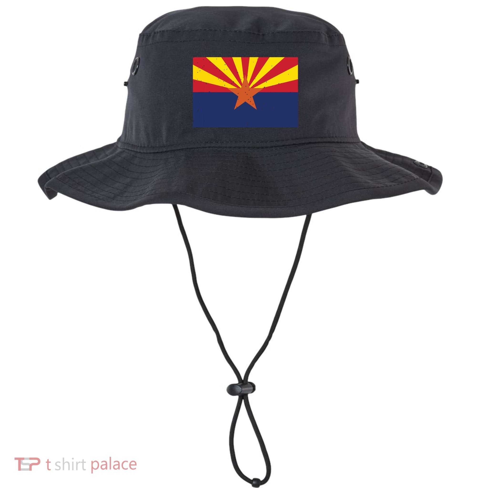 State Flag Tees Vintage Arizona Az State Flag Bucket Hat