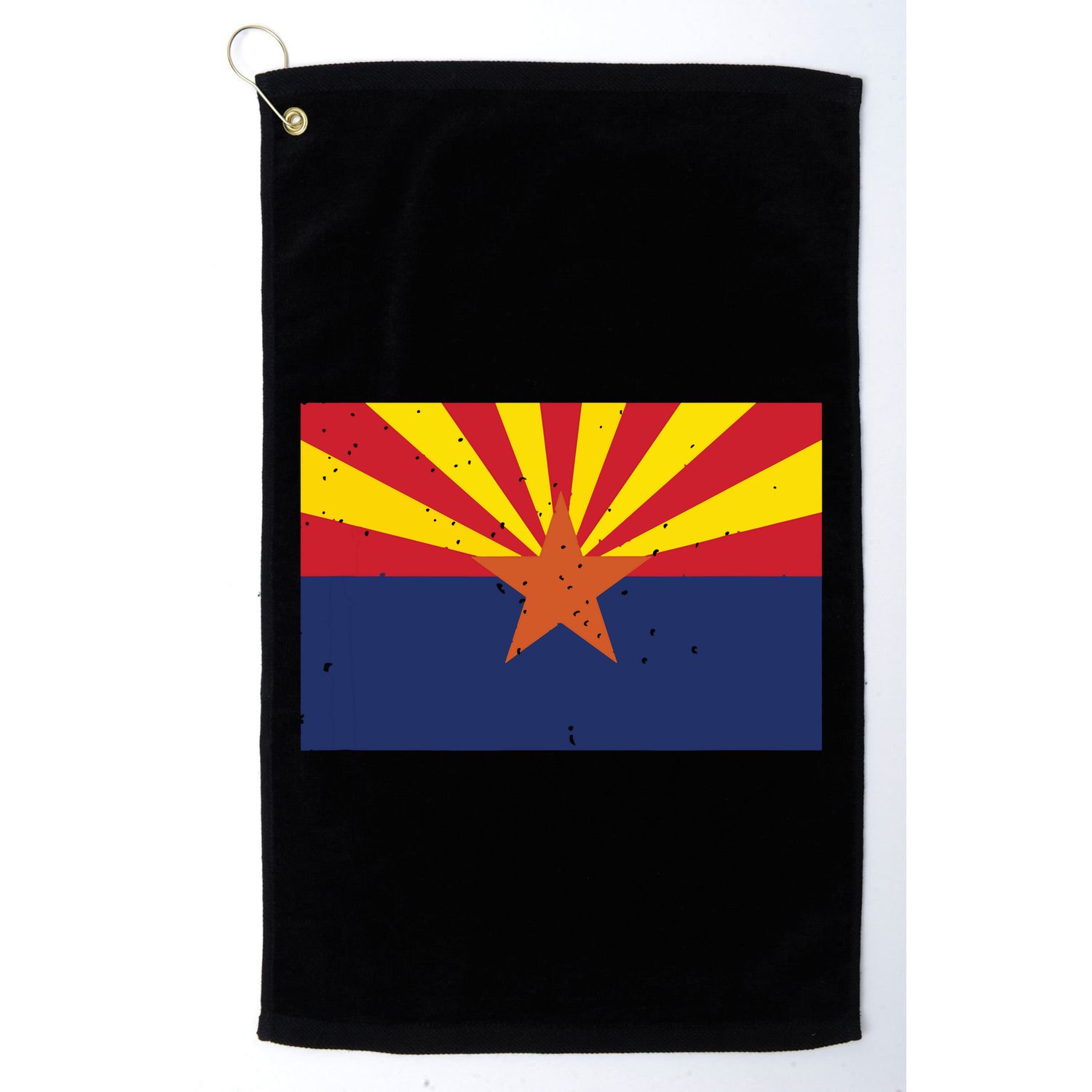 State Flag Tees Vintage Arizona Az State Flag Golf Towel