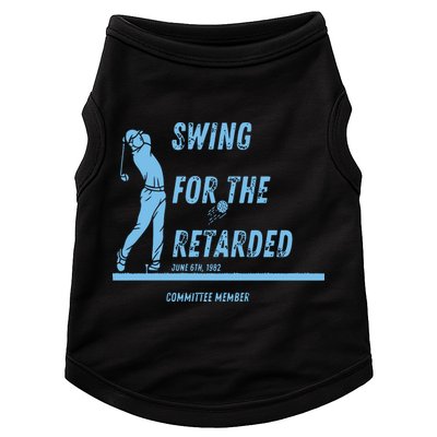 Swing For The Retarded June 6th 1982 Golf Doggie Tank