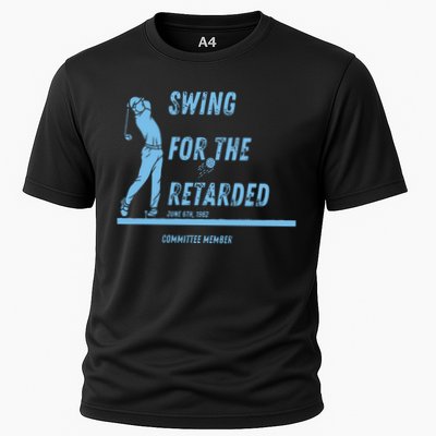 Swing For The Retarded June 6th 1982 Golf Performance Shirt