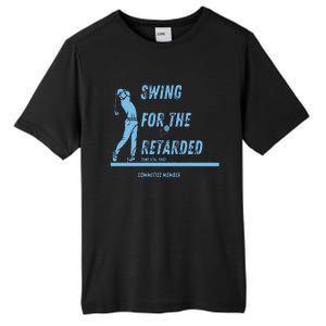 Swing For The Retarded June 6th 1982 Golf Tall Fusion ChromaSoft Performance T-Shirt