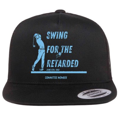 Swing For The Retarded June 6th 1982 Golf Flatbill Hat