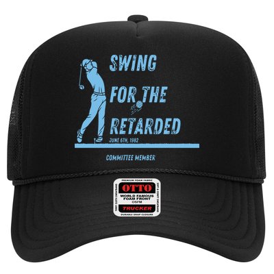 Swing For The Retarded June 6th 1982 Golf Trucker Hat
