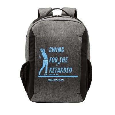 Swing For The Retarded June 6th 1982 Golf Vector Backpack