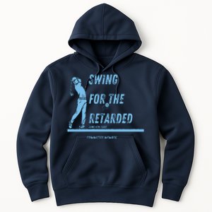 Swing For The Retarded June 6th 1982 Golf Hoodie