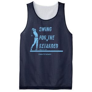 Swing For The Retarded June 6th 1982 Golf Mesh Reversible Basketball Jersey Tank