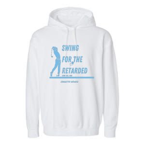 Swing For The Retarded June 6th 1982 Golf Garment-Dyed Fleece Hoodie