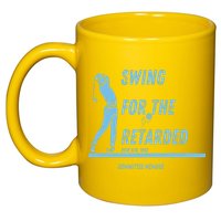 Swing For The Retarded June 6th 1982 Golf 11oz C Handle Ceramic Mug