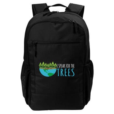 Speak For The Trees Activists Environt Earth Day Meaningful Gift Backpack