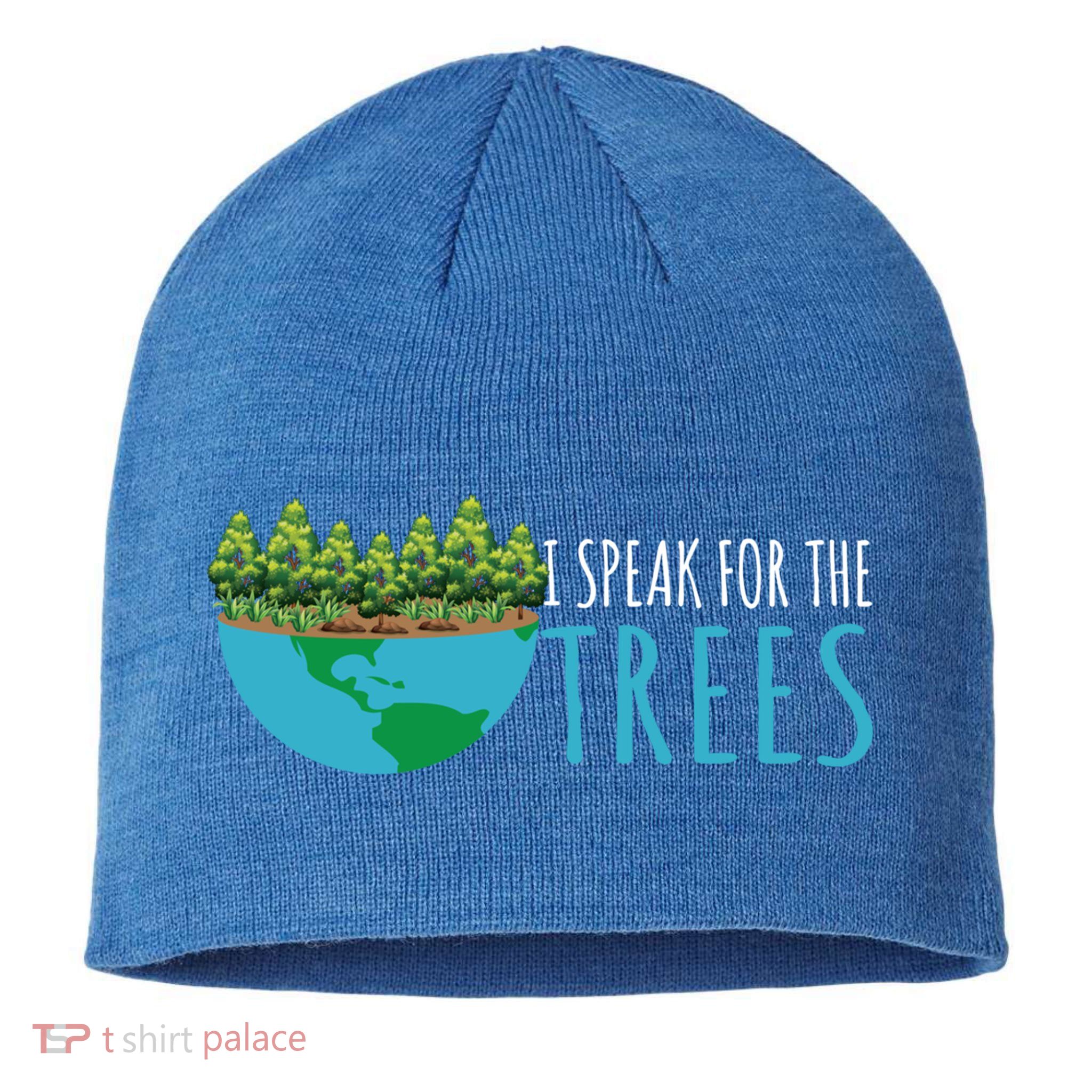 Speak For The Trees Activists Environt Earth Day Meaningful Gift Sustainable Beanie