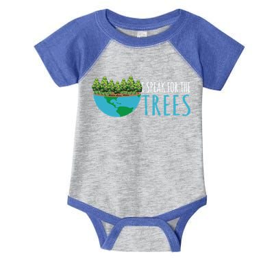 Speak For The Trees Activists Environt Earth Day Meaningful Gift Infant Baby Jersey Bodysuit