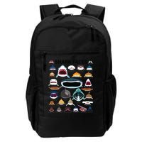 Shark Faces Type Of Shark Shark Faces Of All Kinds Backpack
