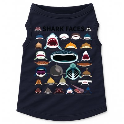 Shark Faces Type Of Shark Shark Faces Of All Kinds Doggie Tank