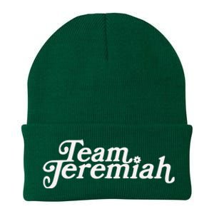 Summer Floral Team Jeremiah Knit Cap Winter Beanie