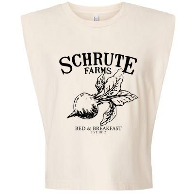 Schrute Farms The Office Schrute Farms Bed And Breakfast Garment-Dyed Women's Muscle Tee