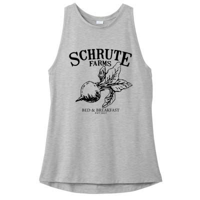 Schrute Farms The Office Schrute Farms Bed And Breakfast Ladies PosiCharge Tri-Blend Wicking Tank