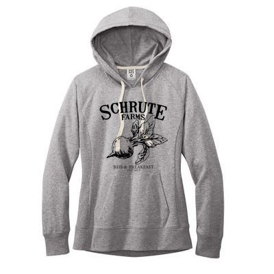 Schrute Farms The Office Schrute Farms Bed And Breakfast Women's Fleece Hoodie