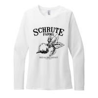 Schrute Farms The Office Schrute Farms Bed And Breakfast Womens CVC Long Sleeve Shirt