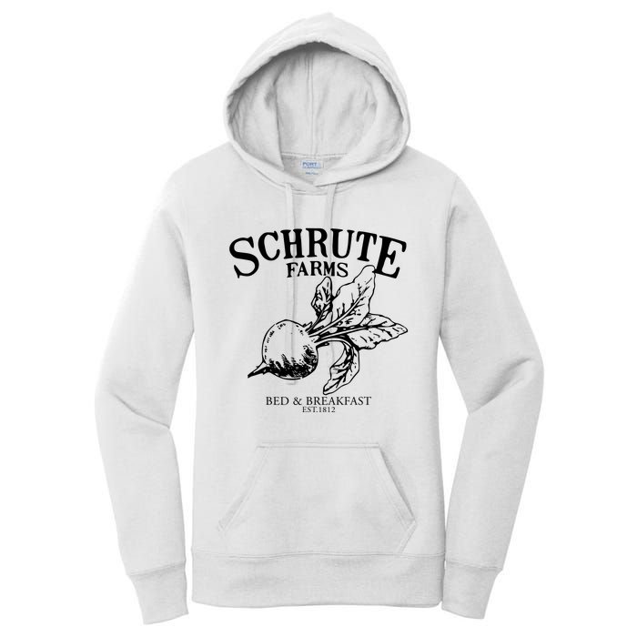 Schrute Farms The Office Schrute Farms Bed And Breakfast Women's Pullover Hoodie