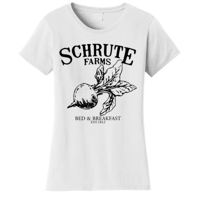 Schrute Farms The Office Schrute Farms Bed And Breakfast Women's T-Shirt