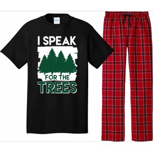 Speak For The Trees Earth Day Environtal Awareness Meaningful Gift Pajama Set