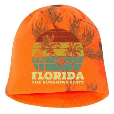 Summer Florida The Sunshine State Surf Style Kati - Camo Knit Beanie