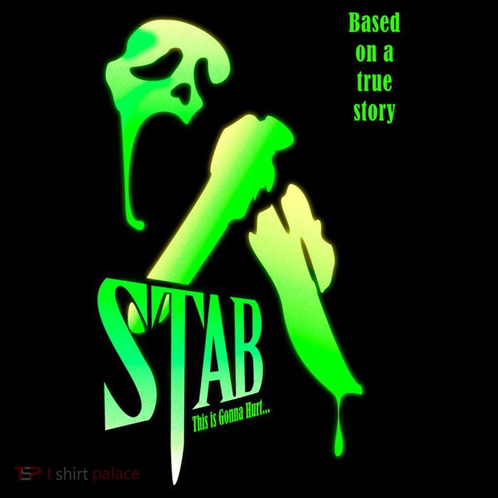 Stab (From The Scream Movie) Button