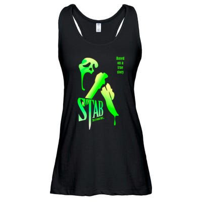 Stab (From The Scream Movie) Ladies Essential Flowy Tank