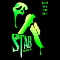 Stab (From The Scream Movie) Flat Bill Trucker Hat