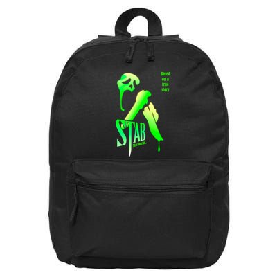 Stab (From The Scream Movie) 16 in Basic Backpack