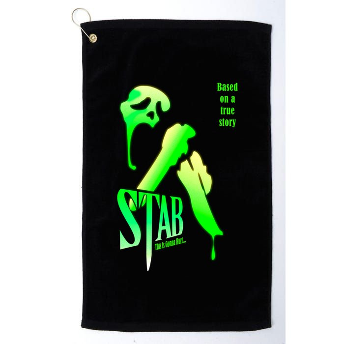 Stab (From The Scream Movie) Golf Towel