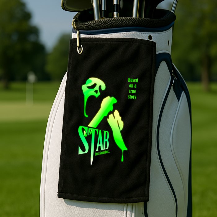 Stab (From The Scream Movie) Golf Towel