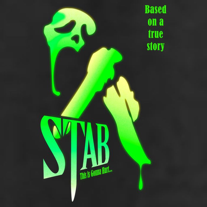 Stab (From The Scream Movie) Golf Towel