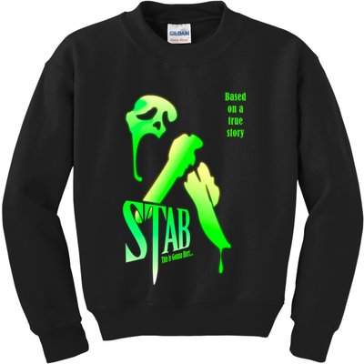 Stab (From The Scream Movie) Kids Sweatshirt