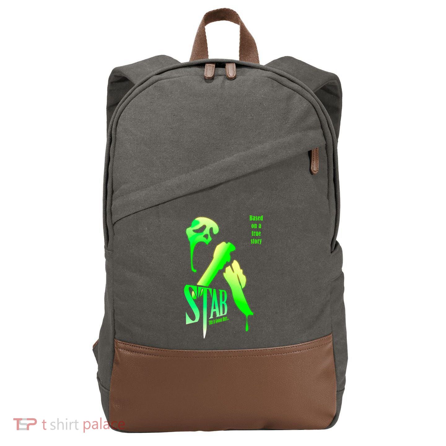 Stab (From The Scream Movie) Cotton Canvas Backpack