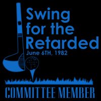 Swing For The Retarded 16 in Basic Backpack