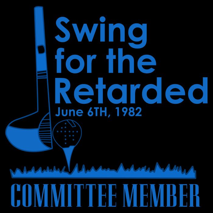 Swing For The Retarded 16 in Basic Backpack