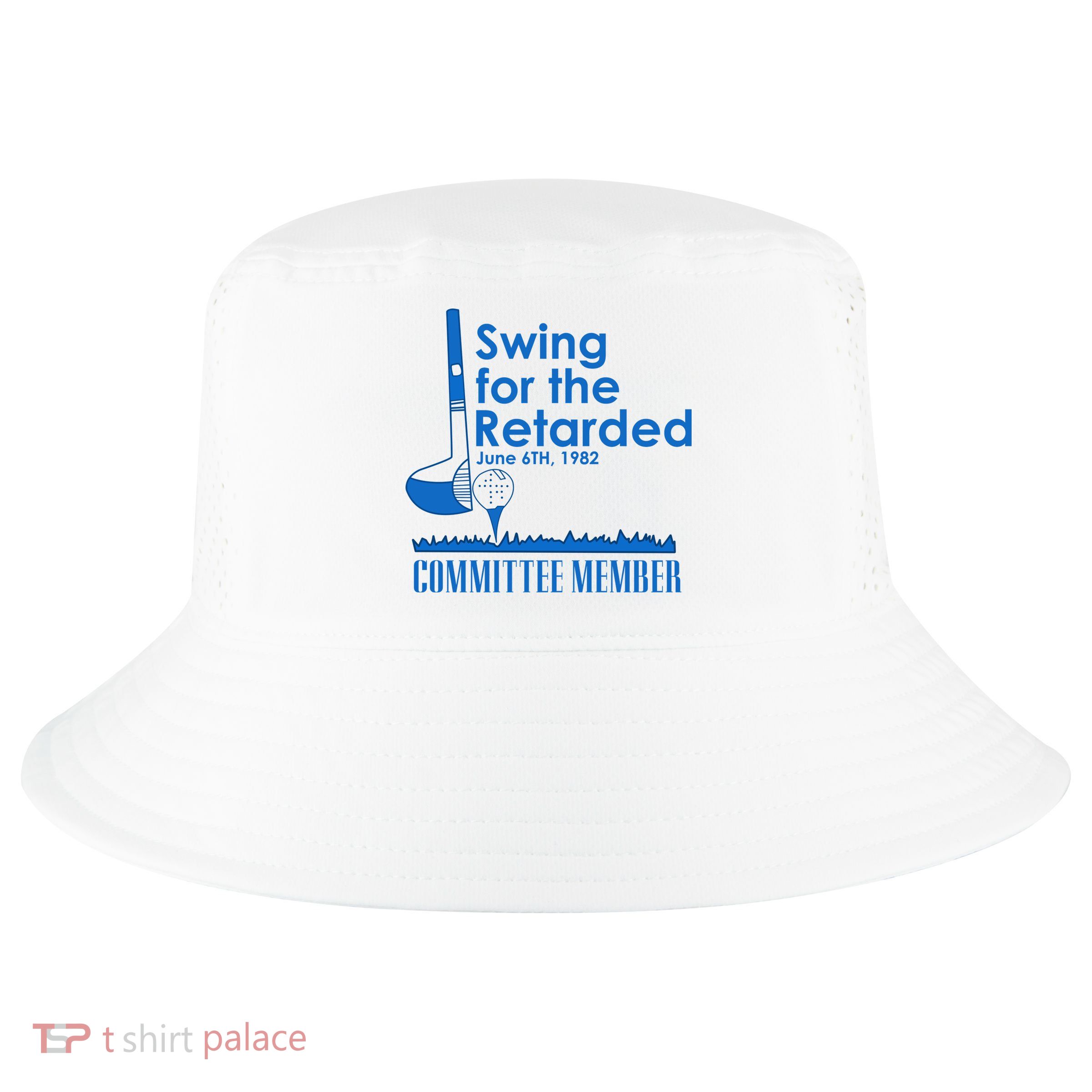 Swing For The Retarded Cool Comfort Performance Bucket Hat