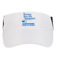 Swing For The Retarded Adult Drive Performance Visor