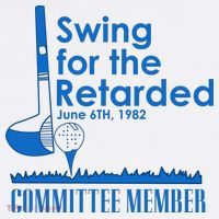 Swing For The Retarded 11oz C Handle Ceramic Mug